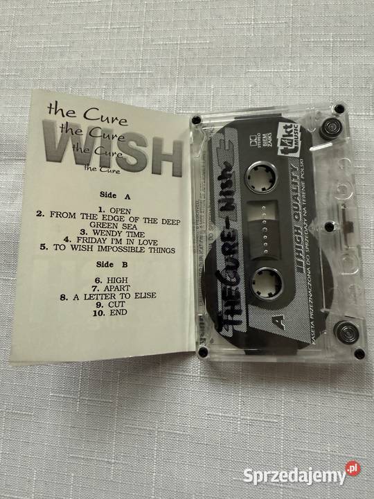 The CureWish Staring at the sea kasety MC