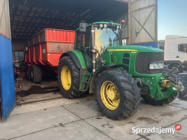 John Deere 6930 Premium TUR przedni WOM 2007r warmińsko-mazurskie Jegłownik