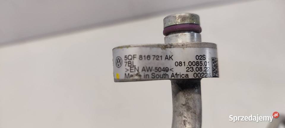 VW TIGUAN II PRZEWÓD KLIMATYZACJI 5QF816721AK