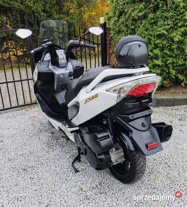 Skuter Daelim S300 2016r 11 Wtrysk LED Biała Łask