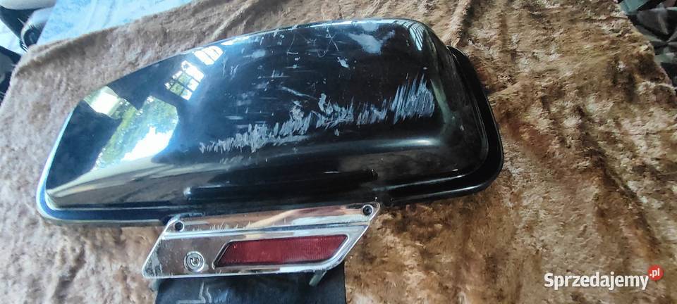 BAG Koffer Prawy dekiel pokrywa Harley Dyna FLD Kufry Orzesze