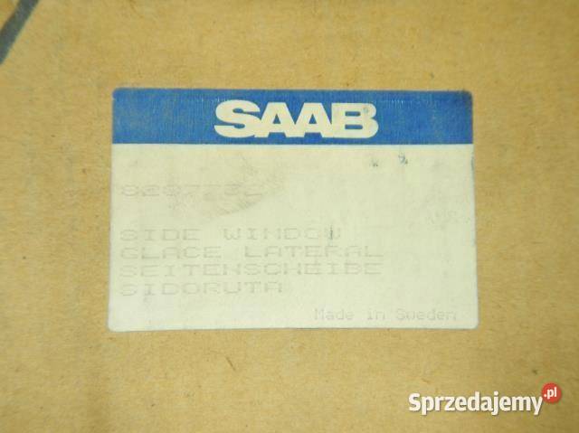 SZYBA KAROSERYJNA LEWY TYŁ SAAB 900 NOWY Karoseryjne