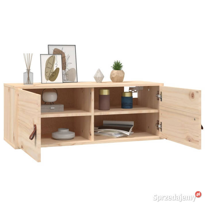 Szafka ścienna 80x30x30 lite drewno sosnowe Warszawa