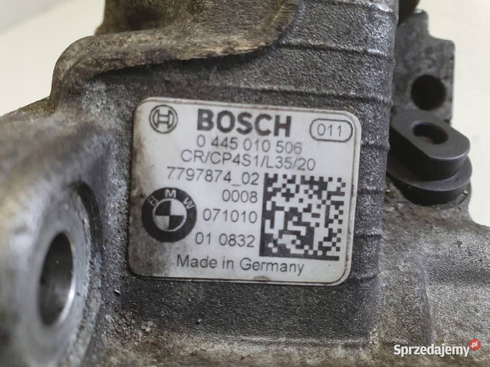 BMW E87 E90 E91 X3 E83 20 D N47 POMPA WTRYSKOWA Janów