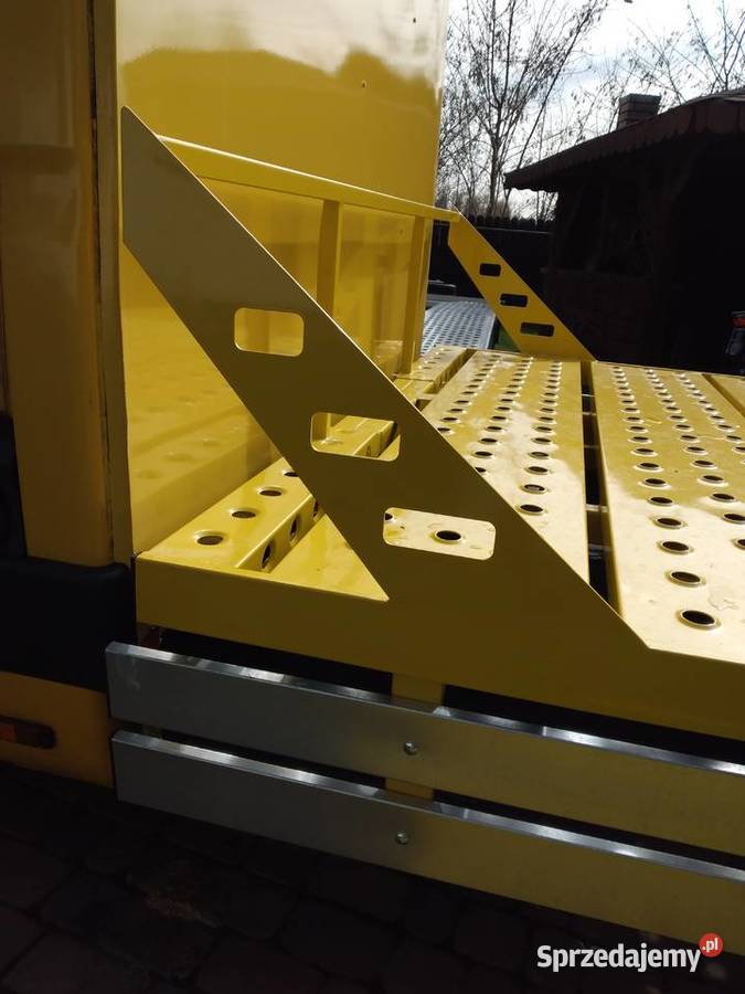 Laweta najazd autolaweta reling zakabinowy niski Pozostałe Złoczew
