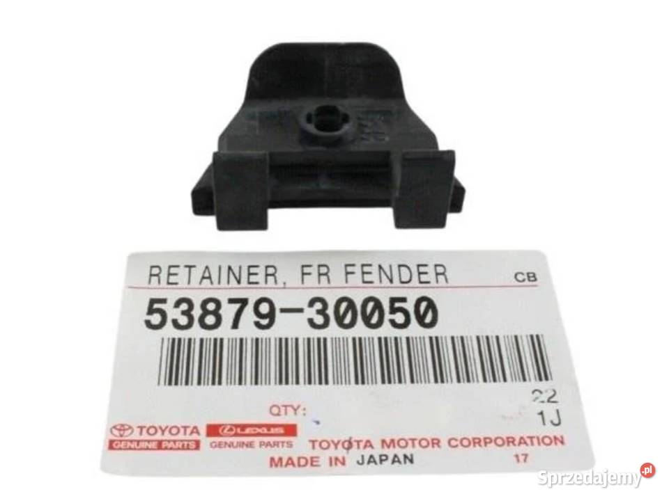 TOYOTA Chr Prius Corolla Camry Spinka do nadkola osobowe Części samochodowe Kąty Wrocławskie