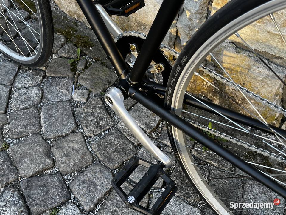 rower szosowy szosa single speed ostre koło