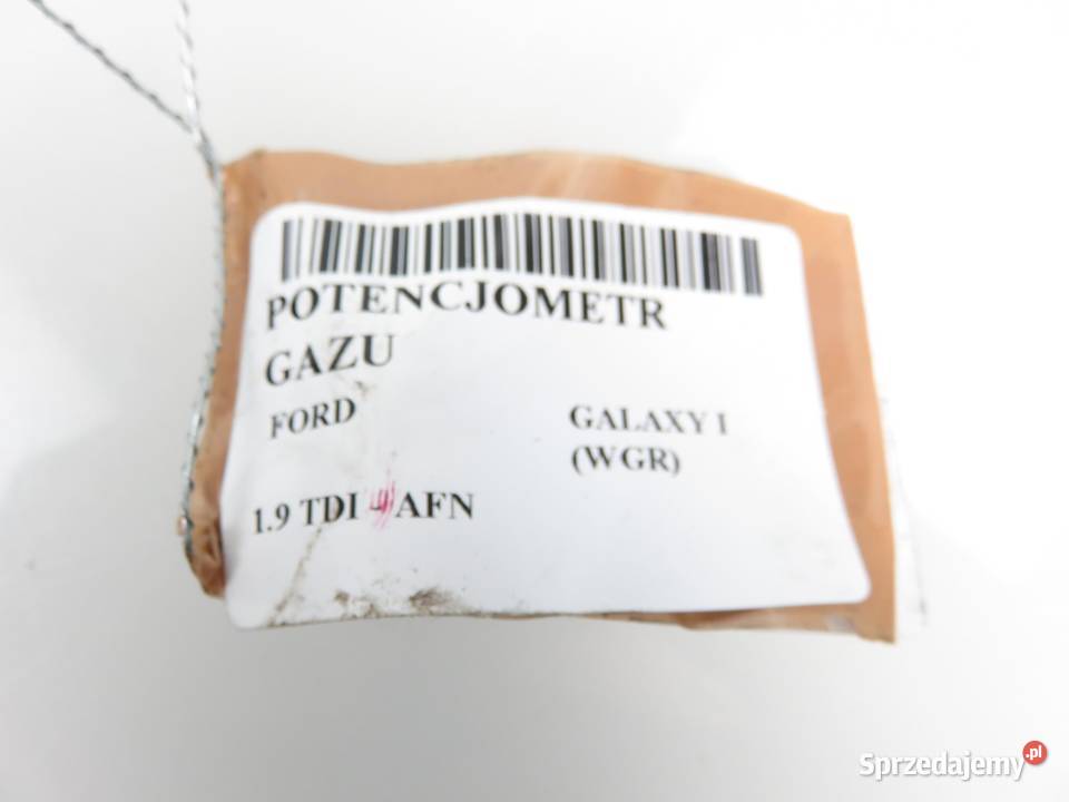 POTENCJOMETR GAZU FORD GALAXY I WGR 19 TDI Motoryzacja