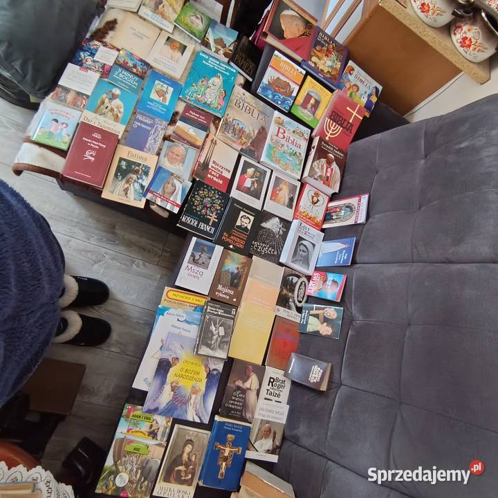 książka książki zestaw o tematyce religijnej Poznań sprzedam