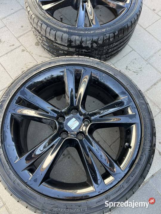 Felgi SEAT 17 czarny połysk opony Fulda 21540 Biedaszków Wielki sprzedam