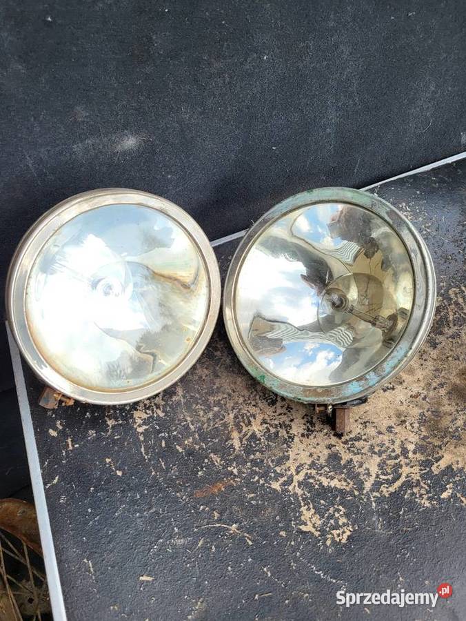LAMPY PRZÓD SZKŁO 210mm BMW DKW OPEL MERCEDES Klosze Rybnik