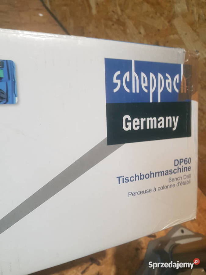 WIERTARKA STOŁOWA LED SCHEPPACH DP 602 BIEGOWA Głogowa