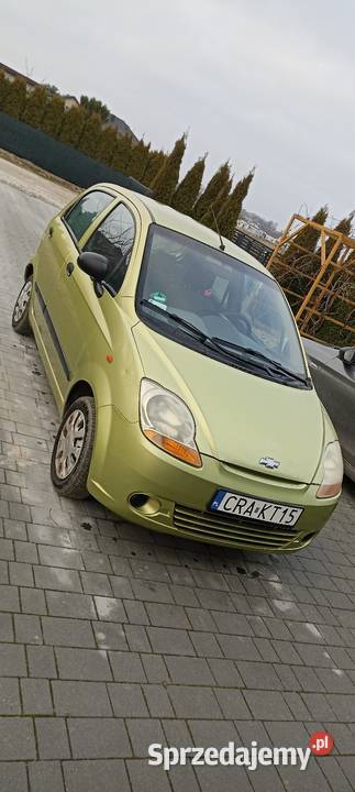 Chevrolet Matiz Klak 236000km Matiz Piotrków Kujawski sprzedam