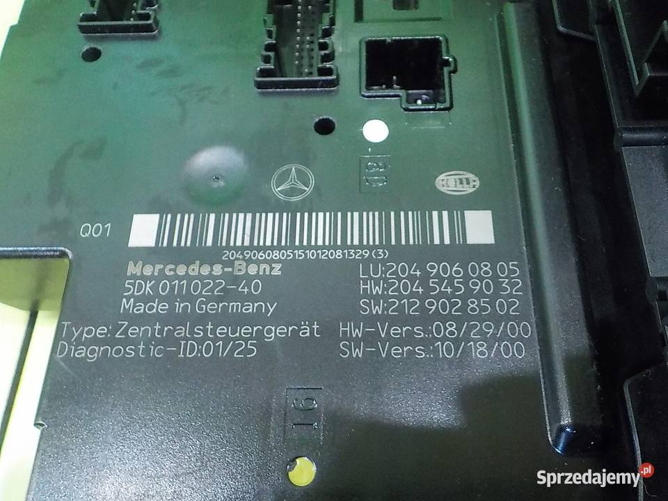 MERCEDES C W204 20 CDI 11r KOMBI 5D modul Suków