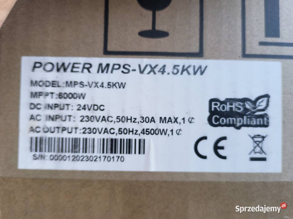 Inwerter fotowoltaiczny 45kW solarny 6000W Skarżysko-Kamienna sprzedam