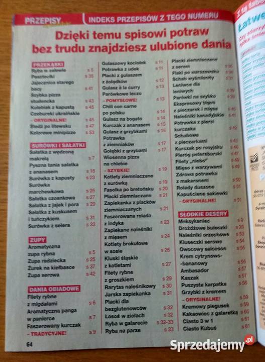 PRZEPISY CZYTELNIKÓW 32011 MIN PARÓWKI NA SZYBKO Kultura i Rozrywka Piszczac sprzedam