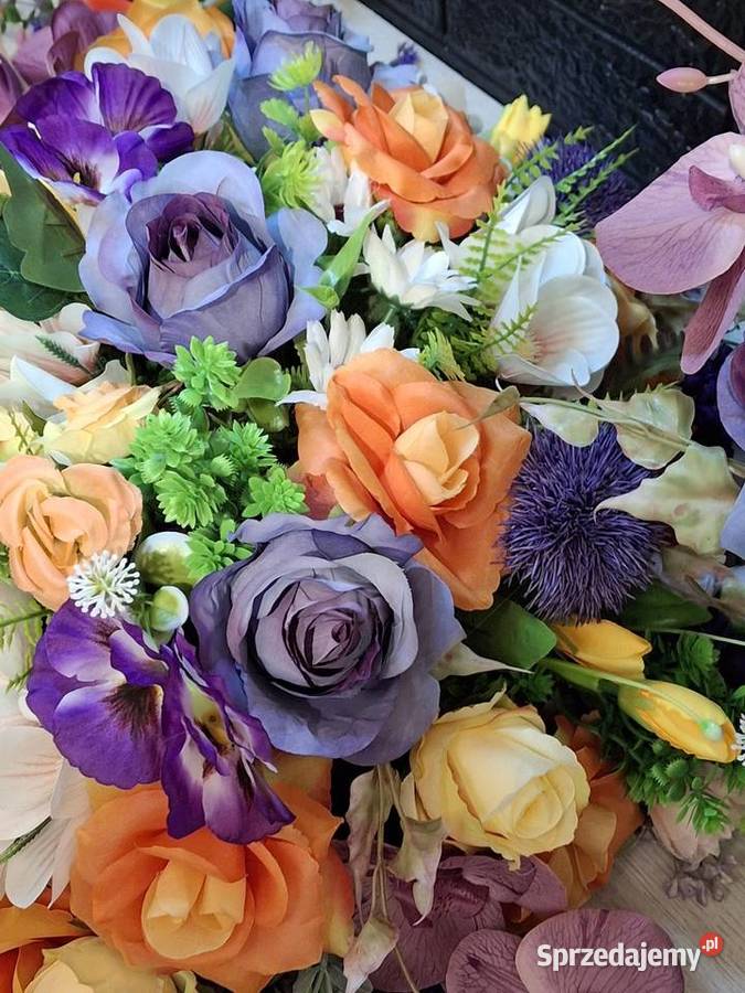 Kompozycja wiazanka na cmentarz Dekoracje świąteczne pomorskie Kwidzyn