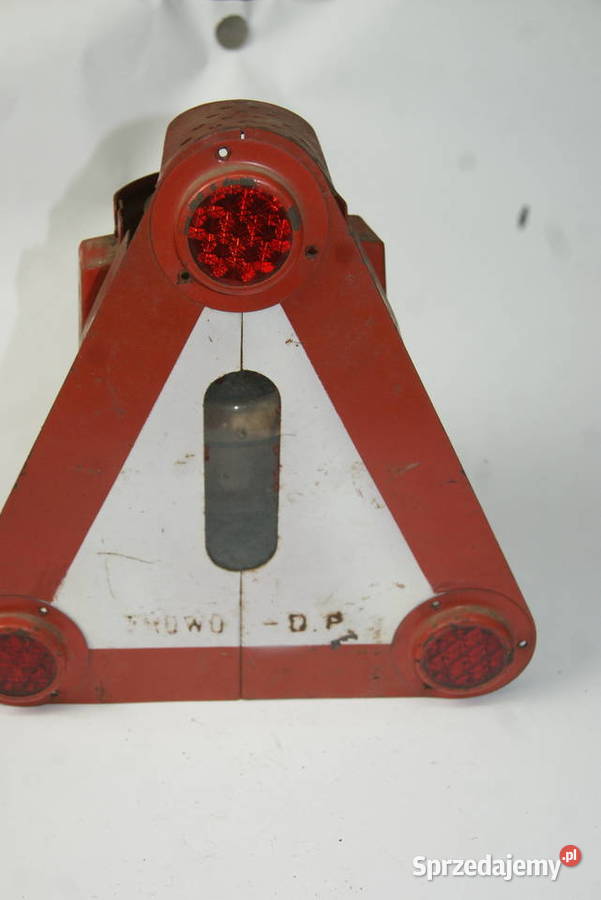 TRÓJKĄT OSTRZEGAWCZY LAMPA NAFTOWA FROWO Rybnik