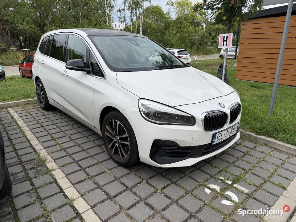 BMW 218d Gran Tourer LCI 2019 HeadUp El Fotele 1995cm3 Łódź
