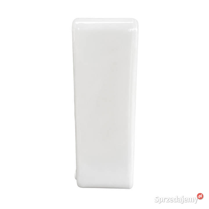 Duży biały kwadratowy szklany plafon RZB Bamberg mazowieckie Warszawa