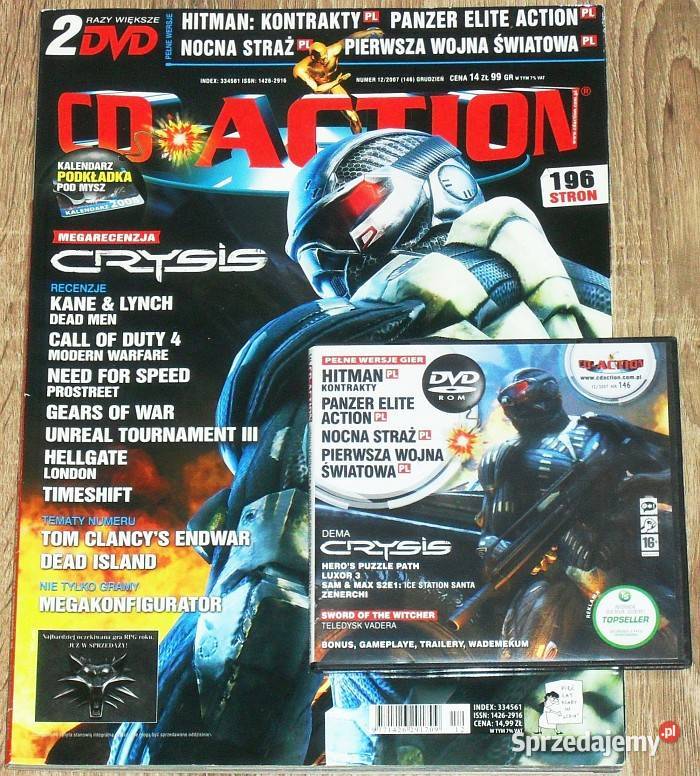Magazyn CDACTION dodatki płyty plakaty Gliwice sprzedam