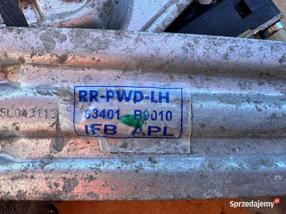 Mechanizm podnośnik szyby lewy tył Hyundai I10 małopolskie