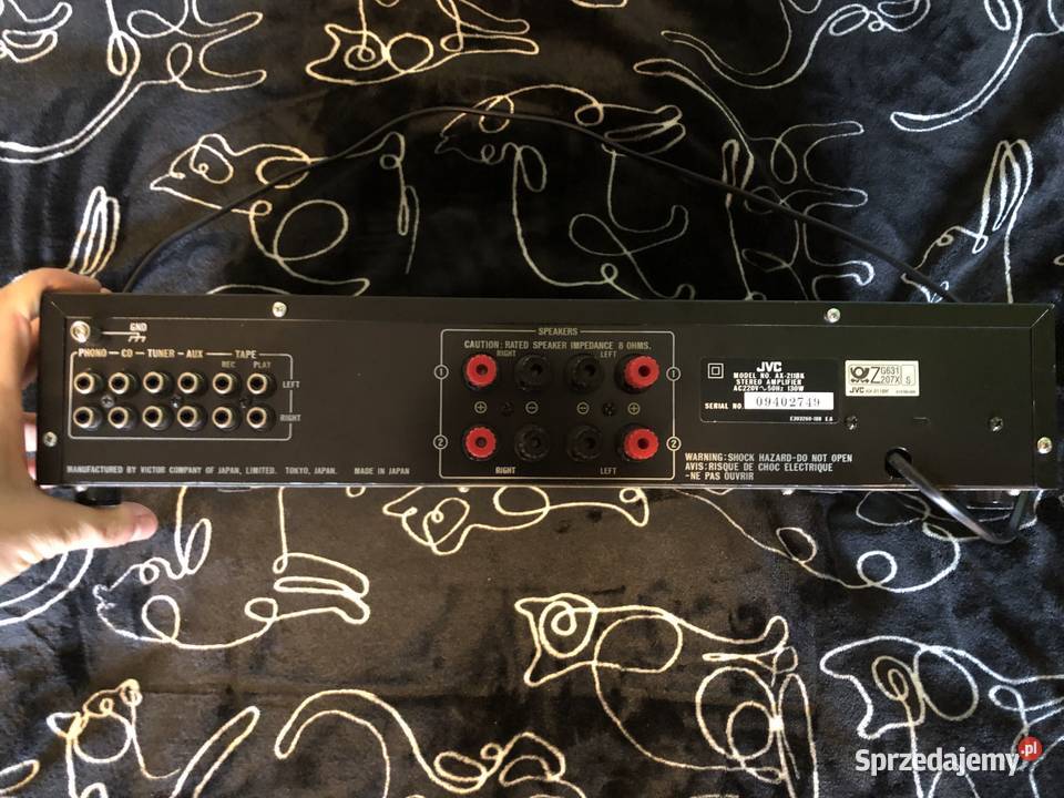 Wzmacniacz JVC AX211BK made in Japan Wrocław