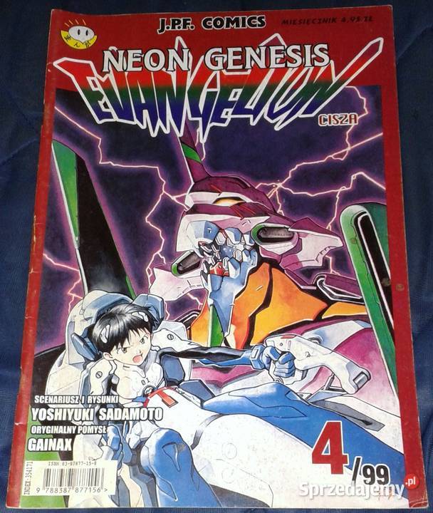 Neon Genesis Evangelion 27 1999 Kultura i Rozrywka Chełm