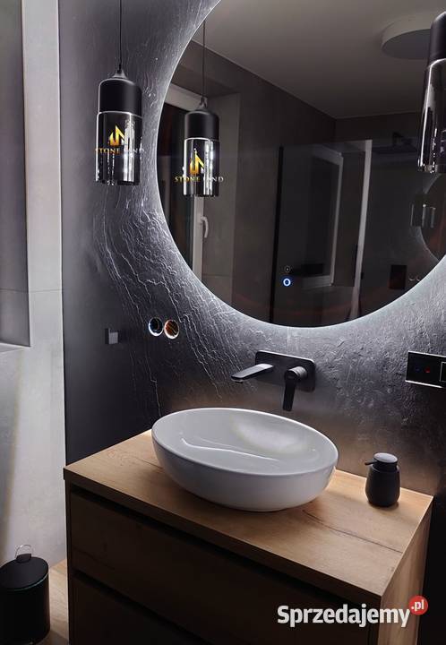 Czarny fornir kamienny w dużych rozmiarach Panele dekoracyjne dolnośląskie Bielany Wrocławskie