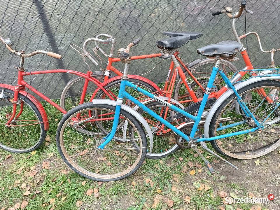 Rower Wigry zabytek uszkodzony Biłgoraj