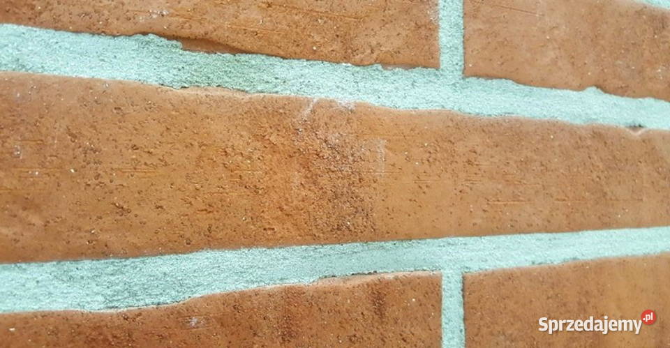 Płytka na ścianę długa postarzana ceramiczna zewnętrzne Baranowo
