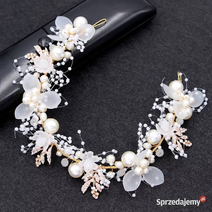 Ozdoba do włosów wianek tiara diadem ślub wesele zachodniopomorskie Szczecin