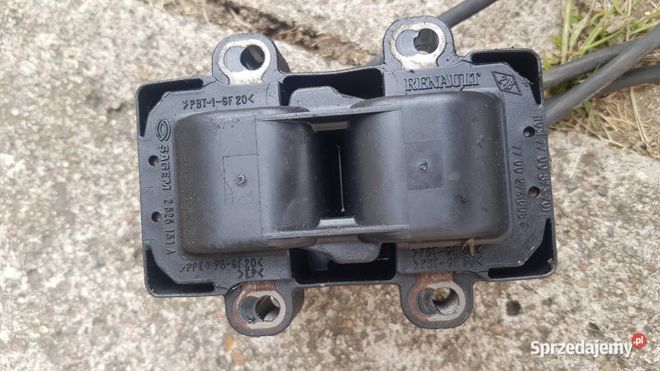 cewka zapłonowa z przewodami renault clio 2 12 osobowe Szczecin