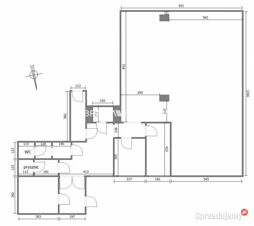 Lokal 130m2 Kraków Królewska