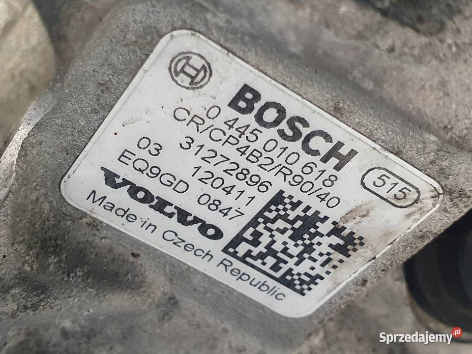 POMPA WTRYSKOWA Volvo S60 II V60 20 D3 paliwa Chełm sprzedam