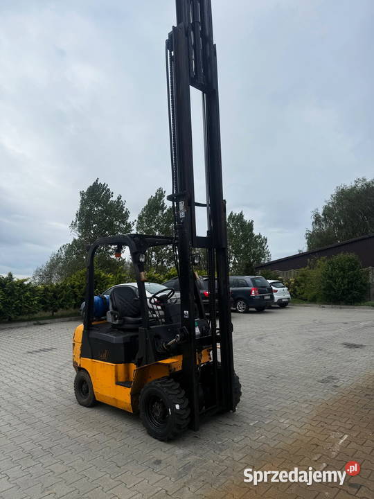 wózek widłowy terenowy HC CPQD18 LPG 1800 łódzkie Działoszyn sprzedam