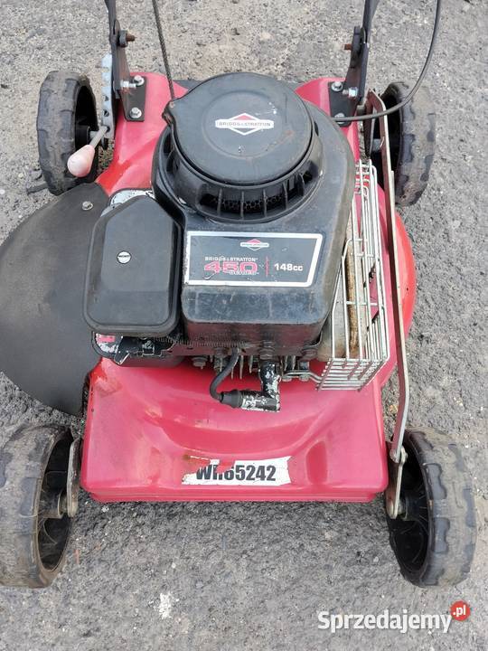 Kosiarka spalinowa Briggs Stratton wyrzut boczny śląskie Zabrze sprzedam