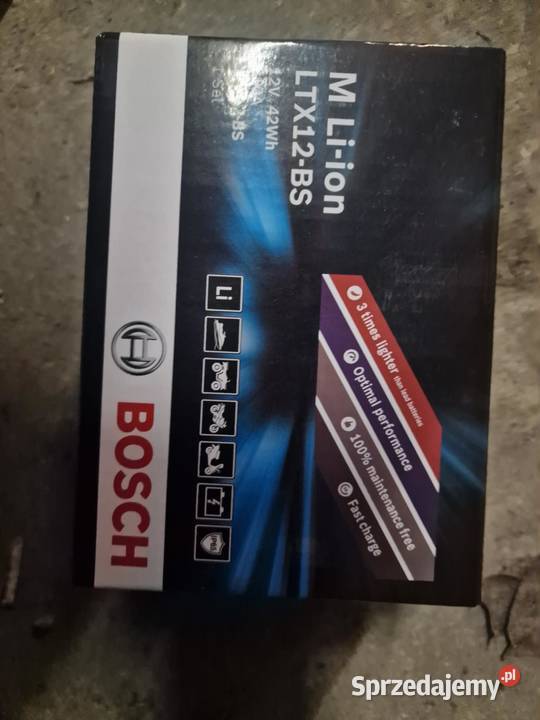 NOWY Bosch Akumulator Motocyklowy M LiIon Warszawa