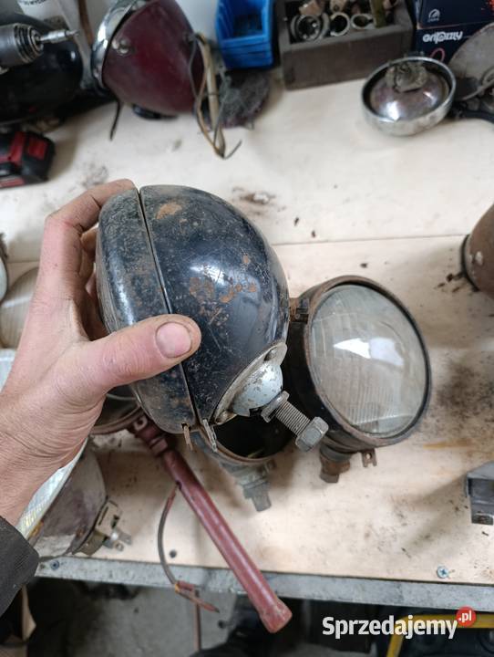 Ursus Zetor szperacz lampa szkło Poznań