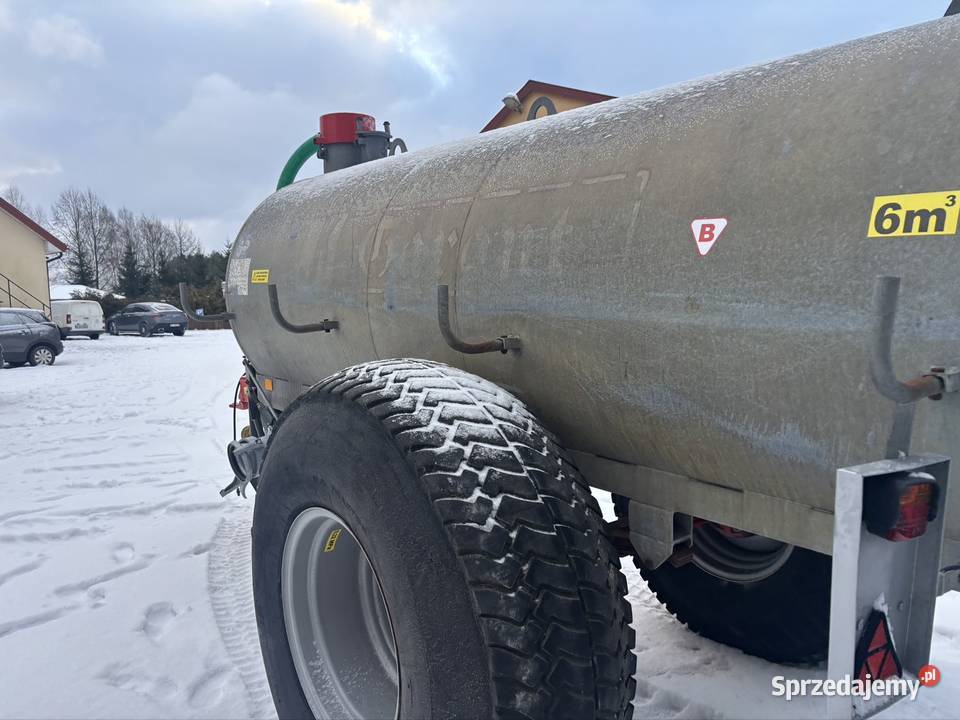 Beczkowóz 6000 litrów beczka szambiarka Myszyniec