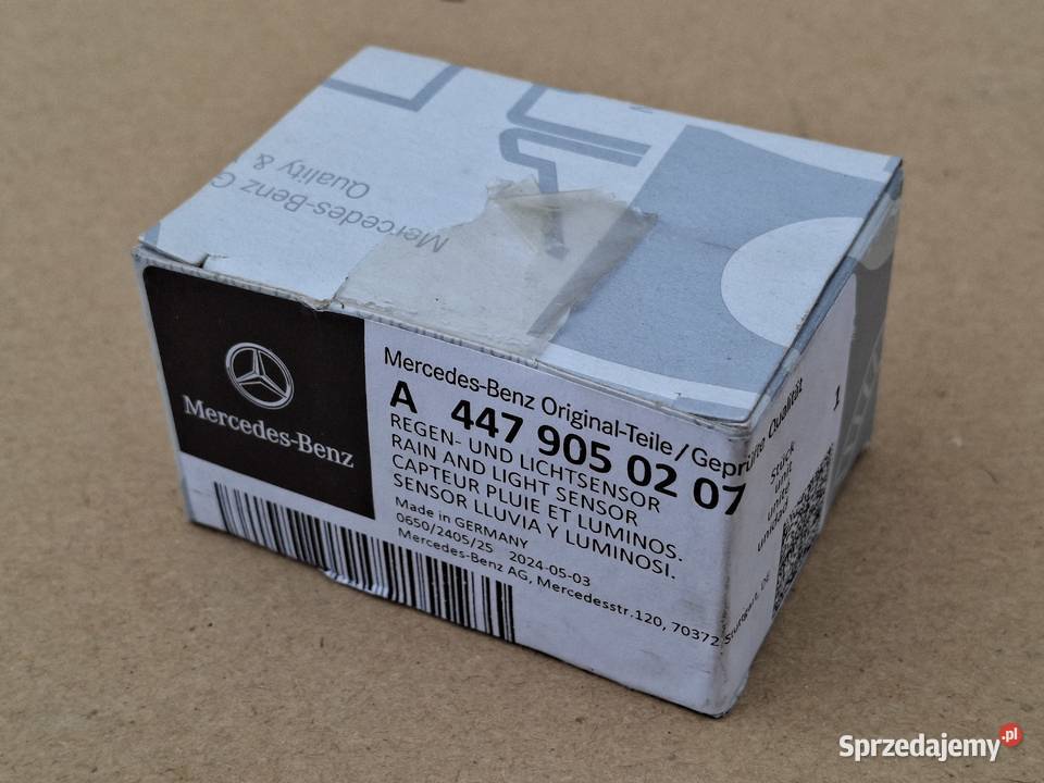 MERCEDES VITO VKLASA W447 CZUJNIK SENSOR DESZCZU Wycieraczki i spryskiwacze lubuskie