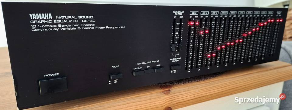 Yamaha equalizer GE40 Elektronika