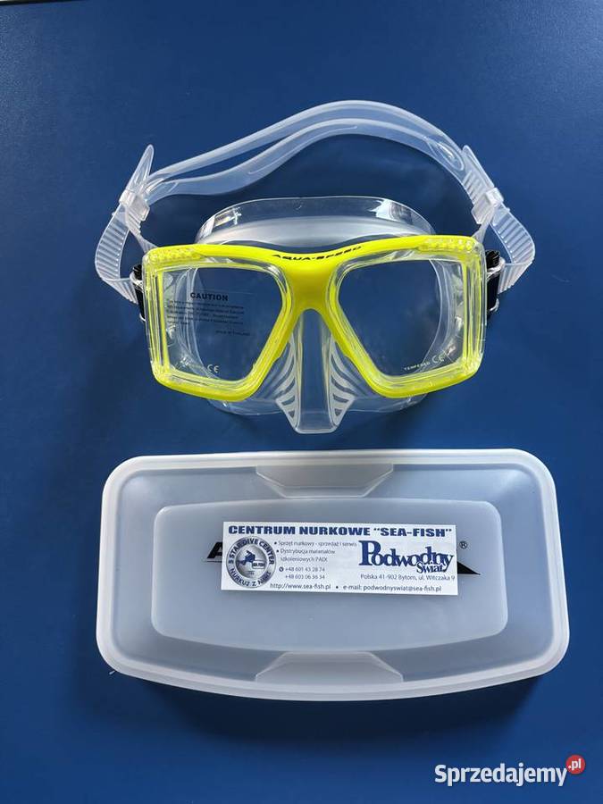 Maska nurkowa Ergo Aqua Speed silikon śląskie