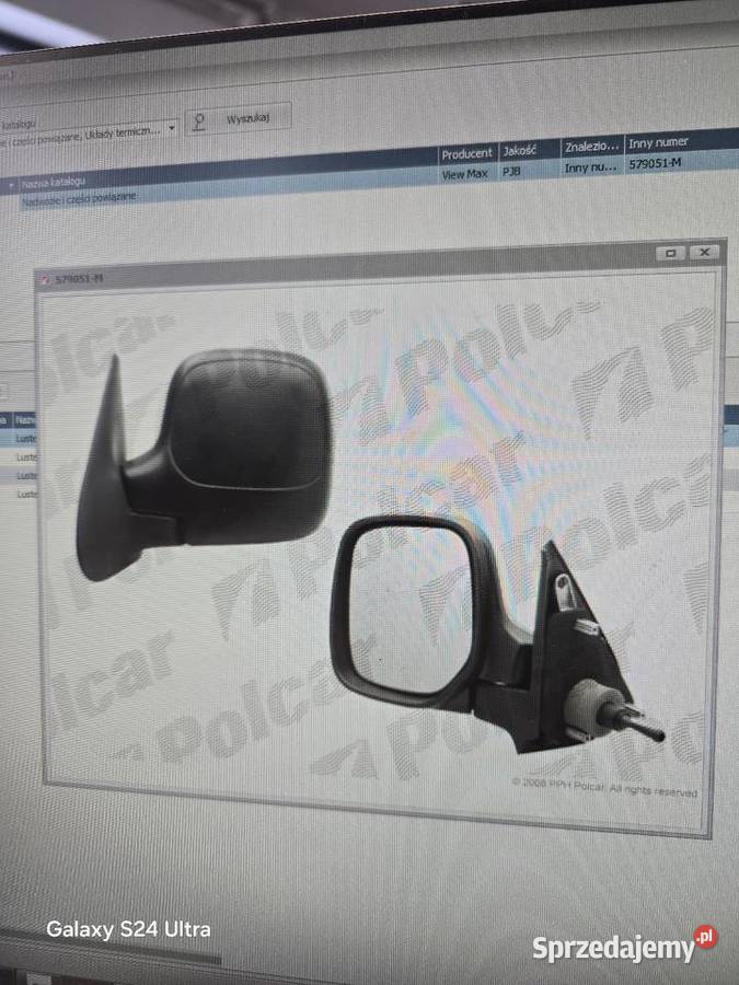 Lusterko zewnetrzne Lewe Berlingo Partner 9608r osobowe Bytów