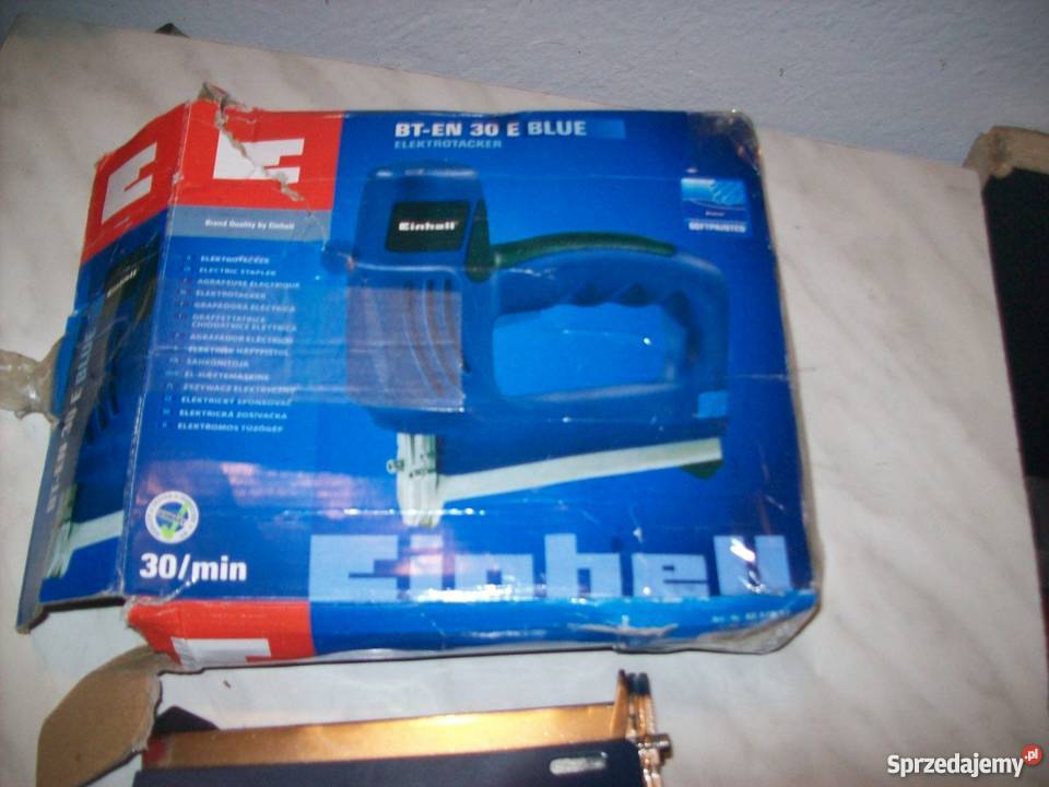 zszywacz bt en 30 e blue nowy powystawowy z