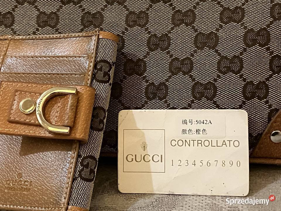 Torebka Gucci plus portfel Dla kobiet Elbląg sprzedam