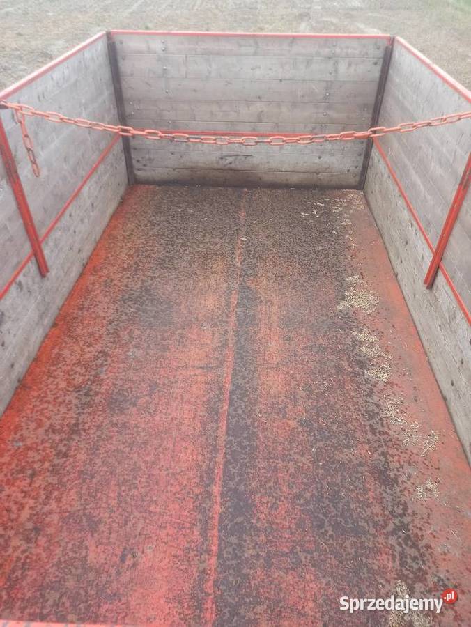 Przyczepa wywrotka Navtek 5 t nieuszkodzony Paprotnia