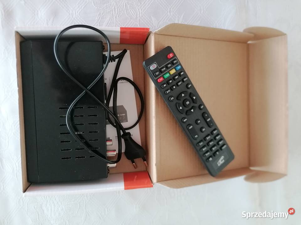 Tuner DVBT2 LTC TV naziemnej DVB505 z pilotem Łódź