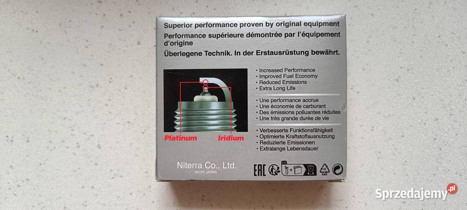 Świece zapłonowe Irydowe NGK IFR7X7G Lpg Cng mazowieckie