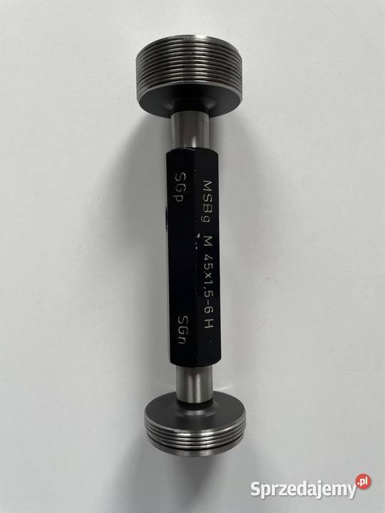 Sprawdzian trzpieniowy FANAR MSBg M45x15 6H łódzkie Czarnożyły